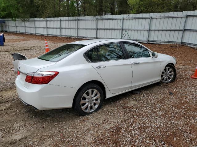 1HGCR2F89DA073395 - 2013 HONDA ACCORD EXL WHITE photo 3