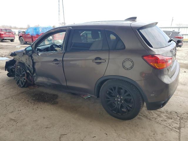 JA4AR3AU2HZ037923 - 2017 MITSUBISHI OUTLANDER ES ნაცრისფერი ფოტო 2