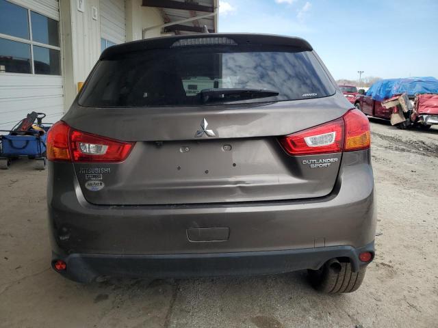 JA4AR3AU2HZ037923 - 2017 MITSUBISHI OUTLANDER ES ნაცრისფერი ფოტო 6