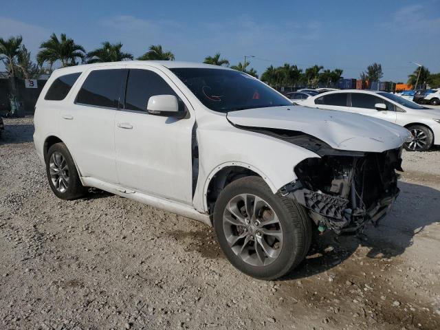 1C4RDHDG6KC675774 - 2019 DODGE DURANGO GT WHITE photo 4