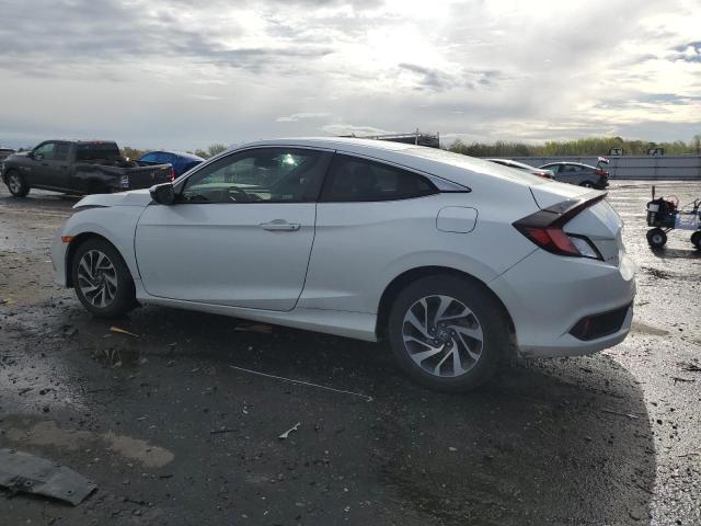 2HGFC4B63KH305258 - 2019 HONDA CIVIC LX WHITE photo 2