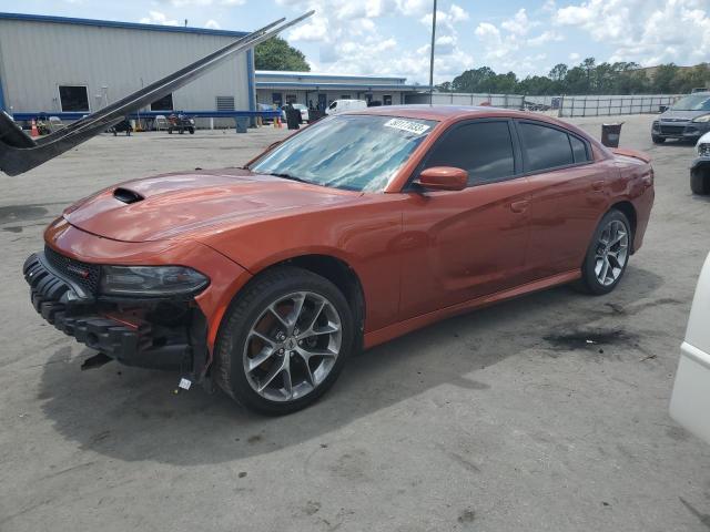 2C3CDXHG9LH199811 - 2020 DODGE CHARGER GT ORANGE photo 1