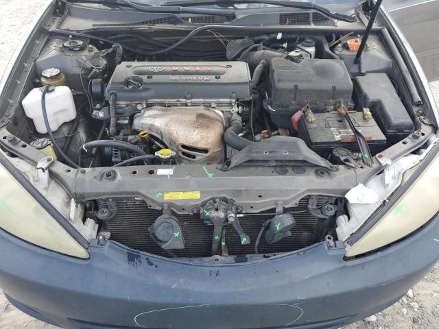 4T1BE32K44U857250 - 2004 TOYOTA CAMRY LE GRAY photo 11