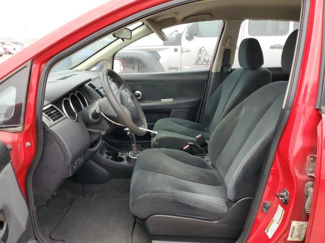 3N1BC1CPXCL369344 - 2012 NISSAN VERSA S RED photo 7