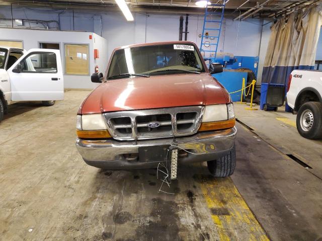 1FTZR15X6XPA00207 - 1999 FORD RANGER SUPER CAB RED photo 5
