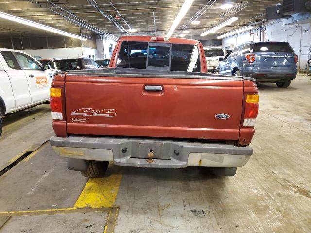 1FTZR15X6XPA00207 - 1999 FORD RANGER SUPER CAB RED photo 6