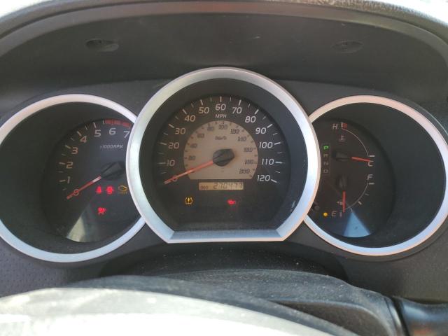 5TETX22N08Z560934 - 2008 TOYOTA TACOMA ACCESS CAB შავი ფოტო 9