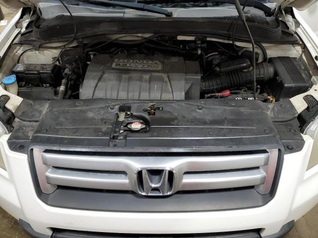 5FNYF28426B001987 - 2006 HONDA PILOT EX WHITE photo 11