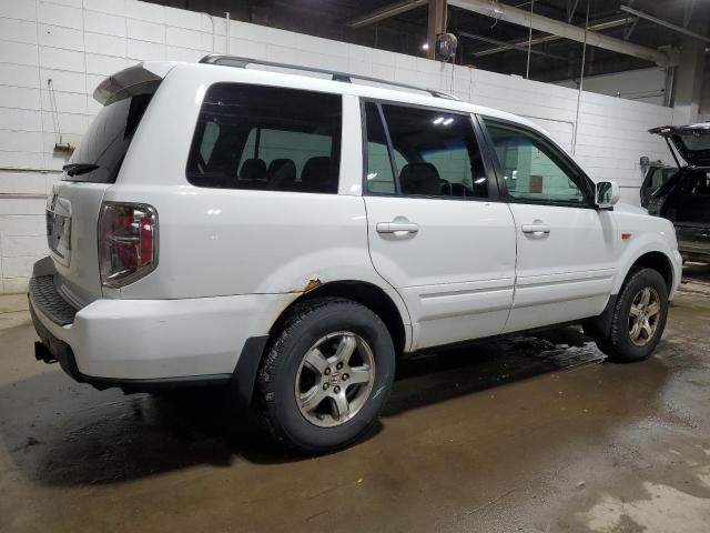 5FNYF28426B001987 - 2006 HONDA PILOT EX WHITE photo 3