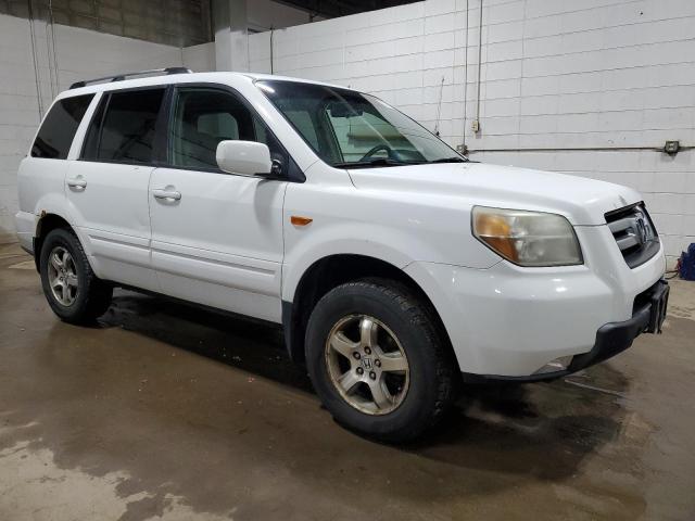 5FNYF28426B001987 - 2006 HONDA PILOT EX WHITE photo 4