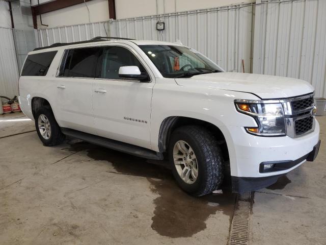 1GNSKJKC8FR659102 - 2015 CHEVROLET SUBURBAN K1500 LT WHITE photo 4