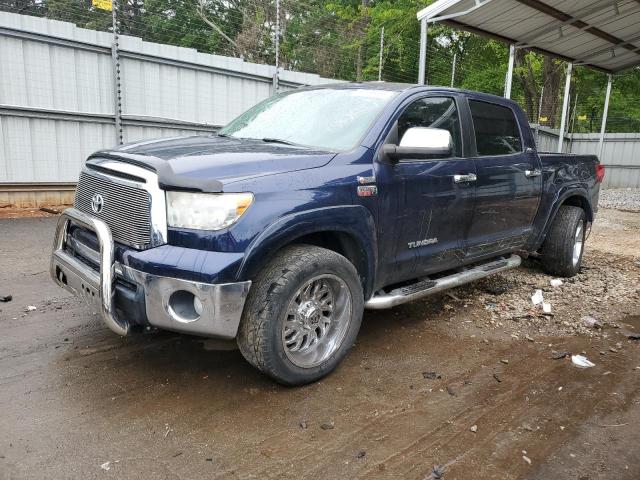 5TFEY5F1XBX114187 - 2011 TOYOTA TUNDRA CREWMAX SR5 BLUE photo 1