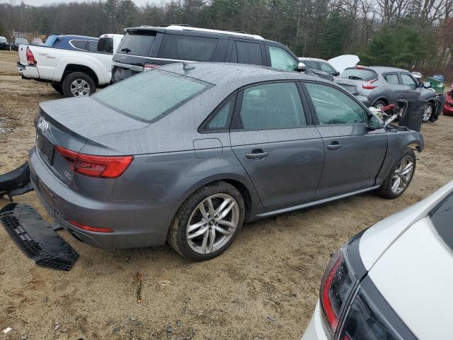 WAUDNAF4XHN048619 - 2017 AUDI A4 PREMIUM GRAY photo 3