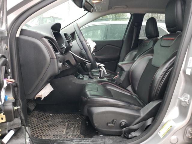 1C4PJMBX9KD347075 - 2019 JEEP CHEROKEE TRAILHAWK ნაცრისფერი ფოტო 7