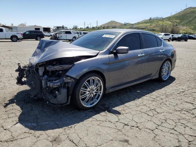 1HGCR2F58HA260493 - 2017 HONDA ACCORD SPORT GRAY photo 1