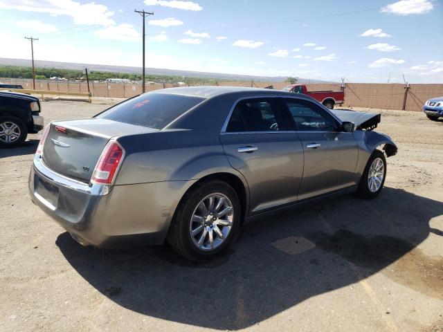 2C3CCACGXCH311037 - 2012 CHRYSLER 300 LIMITED GRAY photo 3