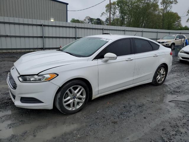 3FA6P0H72DR105125 - 2013 FORD FUSION SE WHITE photo 1