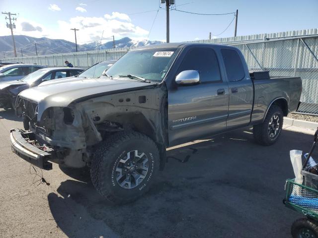 5TBRN34104S438963 - 2004 TOYOTA TUNDRA ACCESS CAB SR5 GRAY photo 1