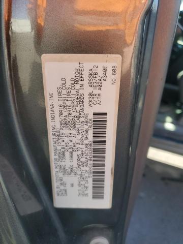 5TBRN34104S438963 - 2004 TOYOTA TUNDRA ACCESS CAB SR5 GRAY photo 12
