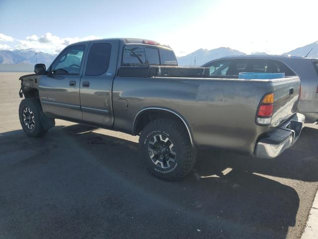 5TBRN34104S438963 - 2004 TOYOTA TUNDRA ACCESS CAB SR5 GRAY photo 2