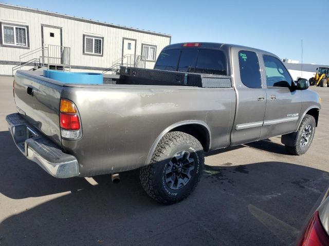 5TBRN34104S438963 - 2004 TOYOTA TUNDRA ACCESS CAB SR5 GRAY photo 3