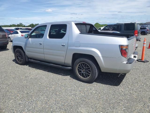 2HJYK16506H516915 - 2006 HONDA RIDGELINE RTL SILVER photo 2