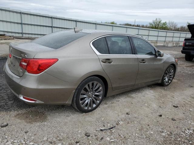 JH4KC1F99GC000078 - 2016 ACURA RLX ADVANCE TAN photo 3
