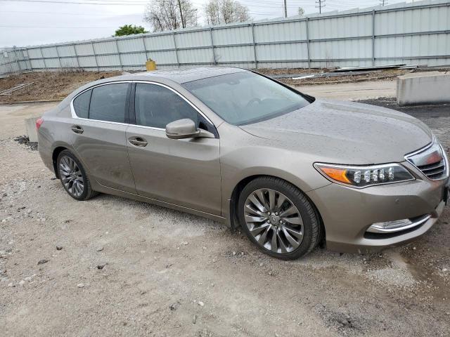 JH4KC1F99GC000078 - 2016 ACURA RLX ADVANCE TAN photo 4