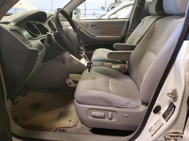 JTEDP21A240003287 - 2004 TOYOTA HIGHLANDER BASE WHITE photo 7