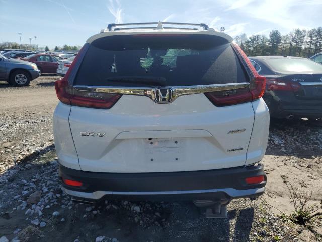 2HKRW2H90MH642652 - 2021 HONDA CR-V TOURING WHITE photo 6