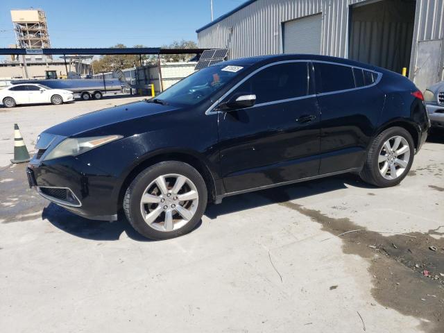 2HNYB1H47CH500984 - 2012 ACURA ZDX TECHNOLOGY BLACK photo 1