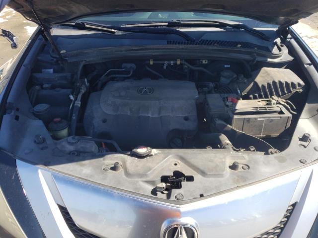 2HNYB1H47CH500984 - 2012 ACURA ZDX TECHNOLOGY BLACK photo 11
