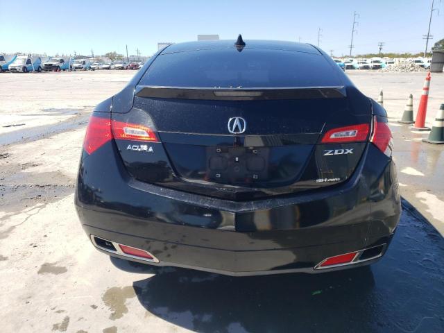 2HNYB1H47CH500984 - 2012 ACURA ZDX TECHNOLOGY BLACK photo 6