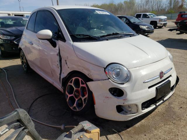 3C3CFFBR4GT161527 - 2016 FIAT 500 SPORT WHITE photo 4