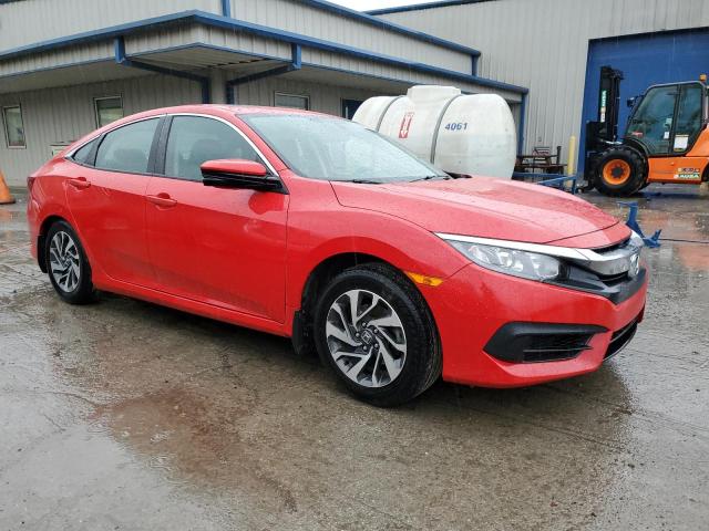 2HGFC2F79HH549819 - 2017 HONDA CIVIC EX RED photo 4