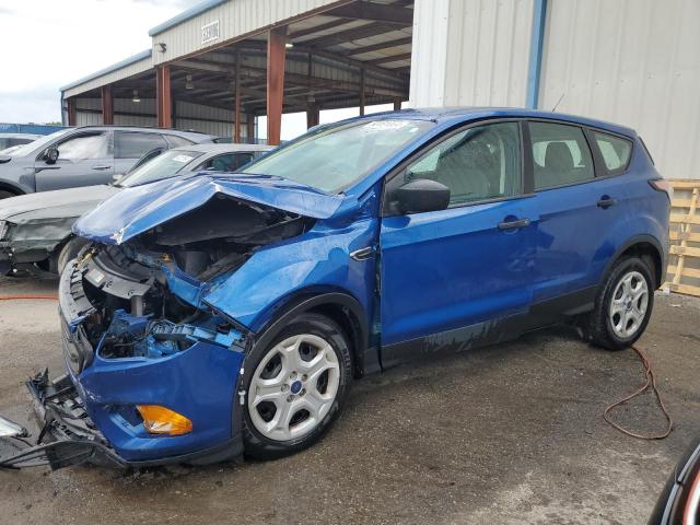 1FMCU0F7XHUD72743 - 2017 FORD ESCAPE S BLUE photo 1