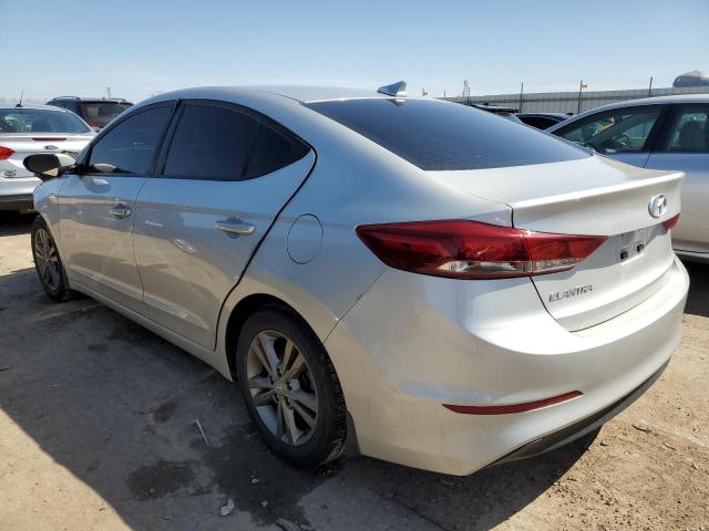 5NPD84LF9JH225684 - 2018 HYUNDAI ELANTRA SEL GRAY photo 2