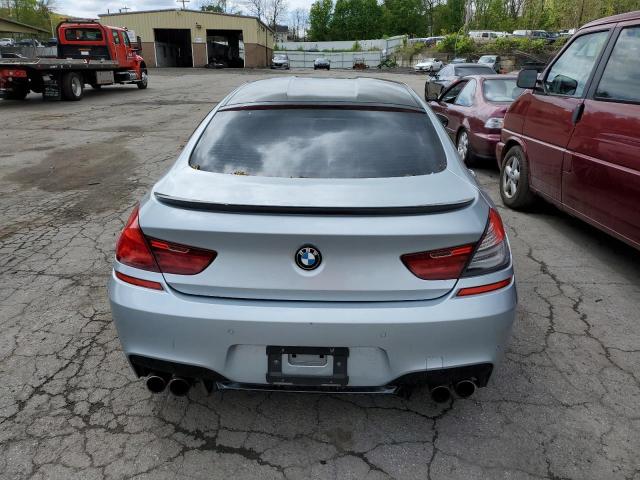 WBS6C9C54FD467929 - 2015 BMW M6 GRAN COUPE GRAY photo 6