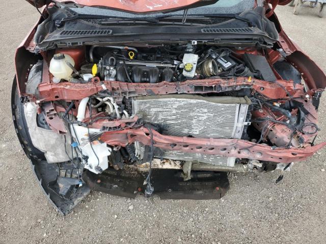 1FMCU0F70KUA81109 - 2019 FORD ESCAPE S Orange photo 11