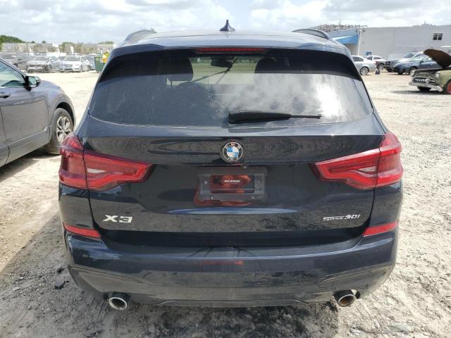 5UXTR7C5XKLF32622 - 2019 BMW X3 SDRIVE30I BLACK photo 6