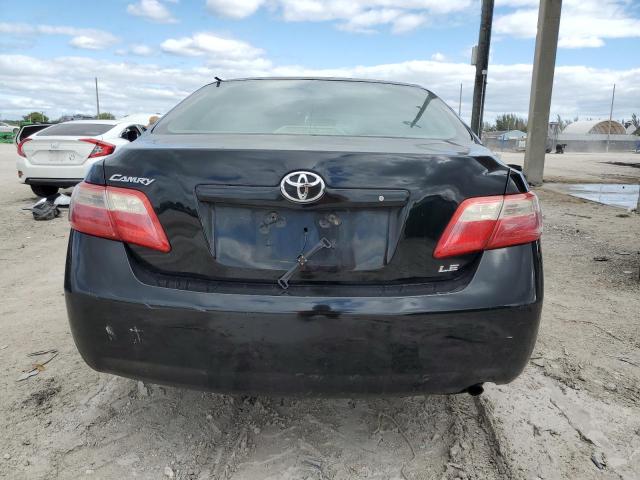 4T1BE46K18U245965 - 2008 TOYOTA CAMRY CE BLACK photo 6