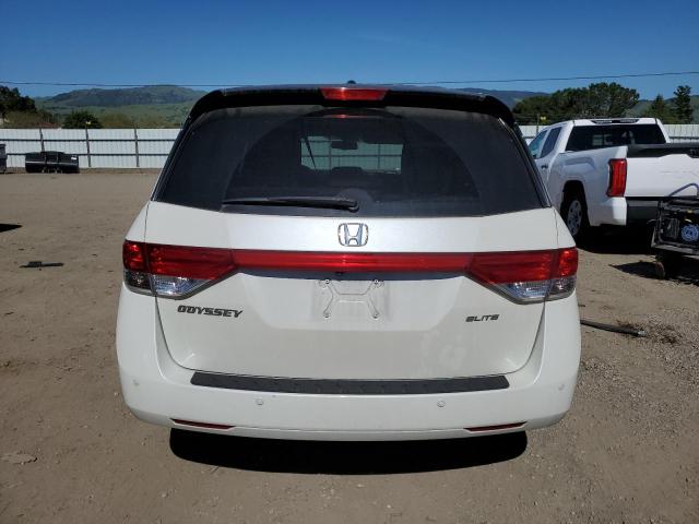 5FNRL5H99HB006813 - 2017 HONDA ODYSSEY TOURING WHITE photo 6