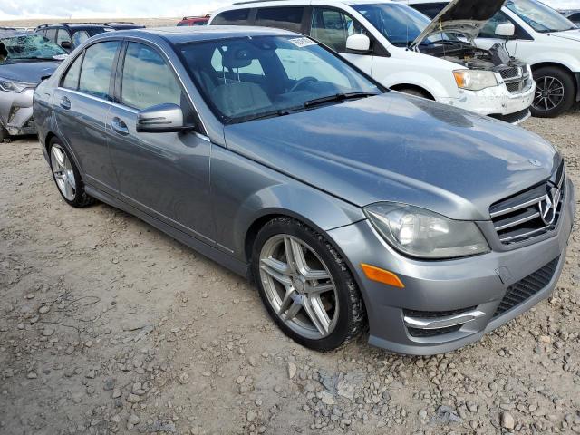 WDDGF8AB8EG178772 - 2014 MERCEDES-BENZ C 300 4MATIC GRAY photo 4