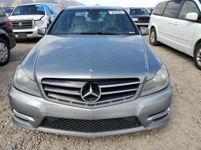 WDDGF8AB8EG178772 - 2014 MERCEDES-BENZ C 300 4MATIC GRAY photo 5