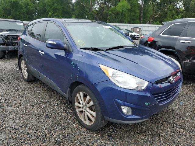 KM8JU3AC1CU364262 - 2012 HYUNDAI TUCSON GLS BLUE photo 4