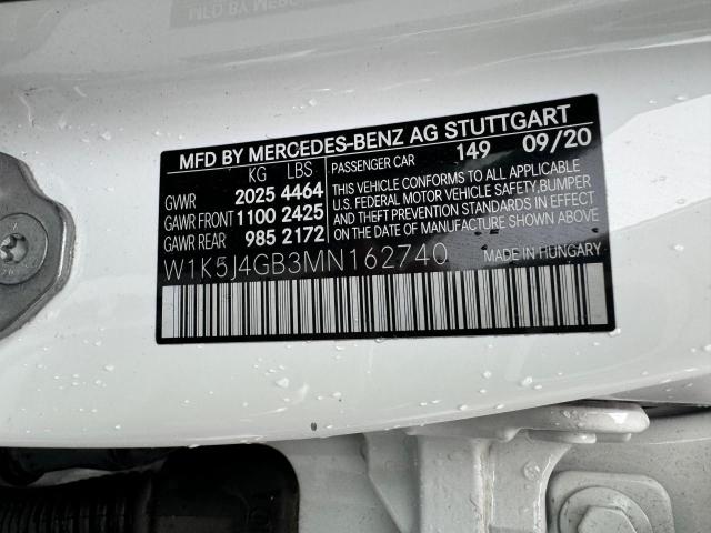 W1K5J4GB3MN162740 - 2021 MERCEDES-BENZ CLA 250 WHITE photo 15