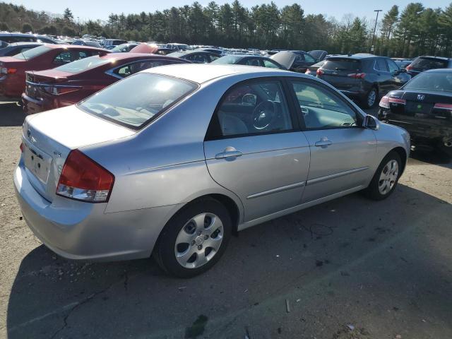 KNAFE222795604874 - 2009 KIA SPECTRA EX SILVER photo 3