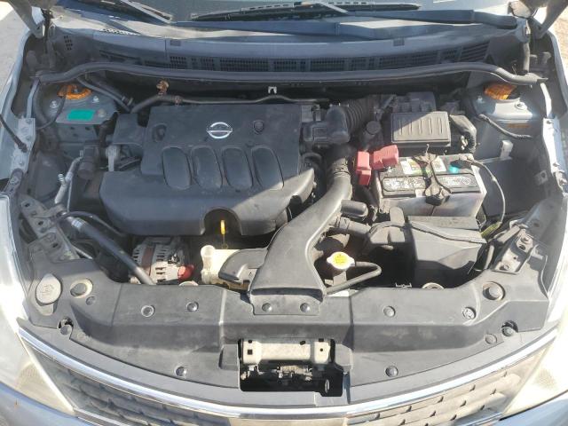 3N1BC13E98L356557 - 2008 NISSAN VERSA S GRAY photo 11