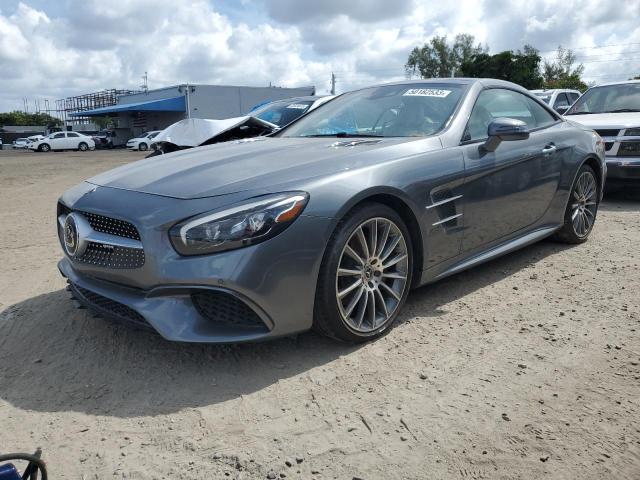 WDDJK6GA2JF051150 - 2018 MERCEDES-BENZ SL 450 GRAY photo 1