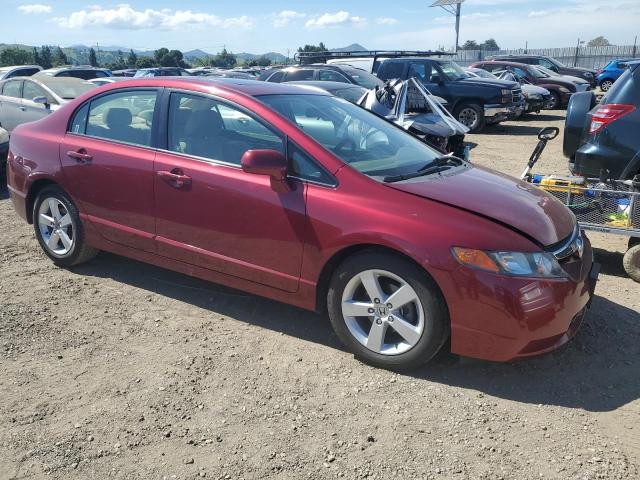 1HGFA16816L095445 - 2006 HONDA CIVIC EX RED photo 4